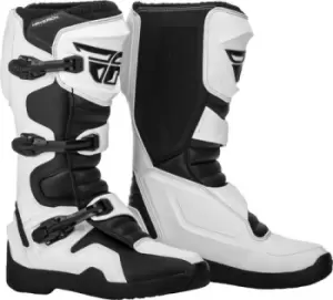 Image of FLY Racing Maverik Boot White Black US 11