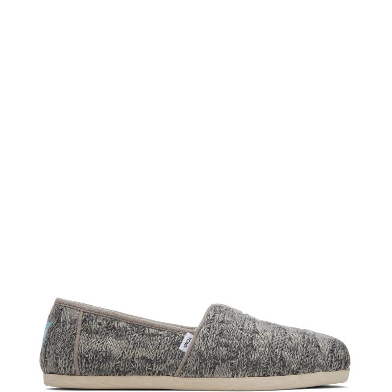Image of TOMS 'Alpargata with Cloudbound' Classic Ladies Slippers Grey female