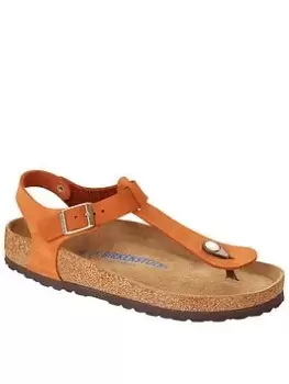 Birkenstock Kairo Flip Flops, Orange, Size 7, Women