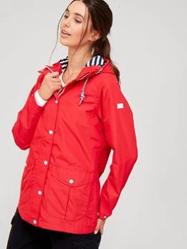 image of Regatta Bayarma Waterproof Shell Jacket - Red, Size 12, Women