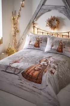 image of Twilight Santa Duvet Cover Set