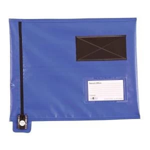 image of Flat Mail Pouch A4 285mm x 345mm Blue FP7B