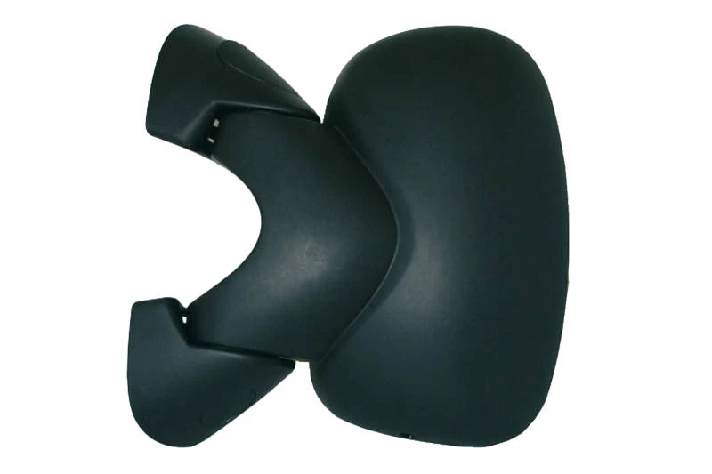Image of PRASCO OP9327004 Wing mirror Left, black, Manual, Convex, adjustable Outside Mirror (50)