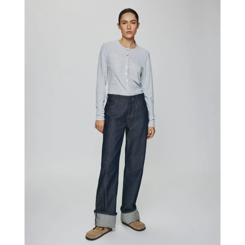 Image of moss copenhagen Womens jeans Moss Copenhagen Rajka Oda Bleu Female XS