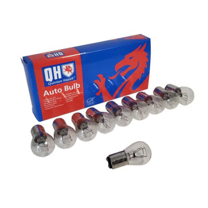 Image of Quinton Hazell Replacement Car Vehicle 566 Bulb 12V 12/4W Baz15D 10 Pack
