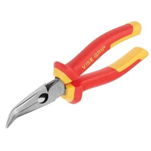 Image of IRWIN Vise-Grip High Leverage VDE Bent Nose Pliers 200mm (8in)