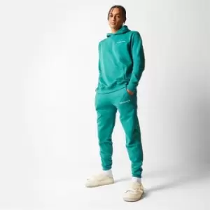 Image of Mennace Essentials Relaxed Fit Joggers - Green