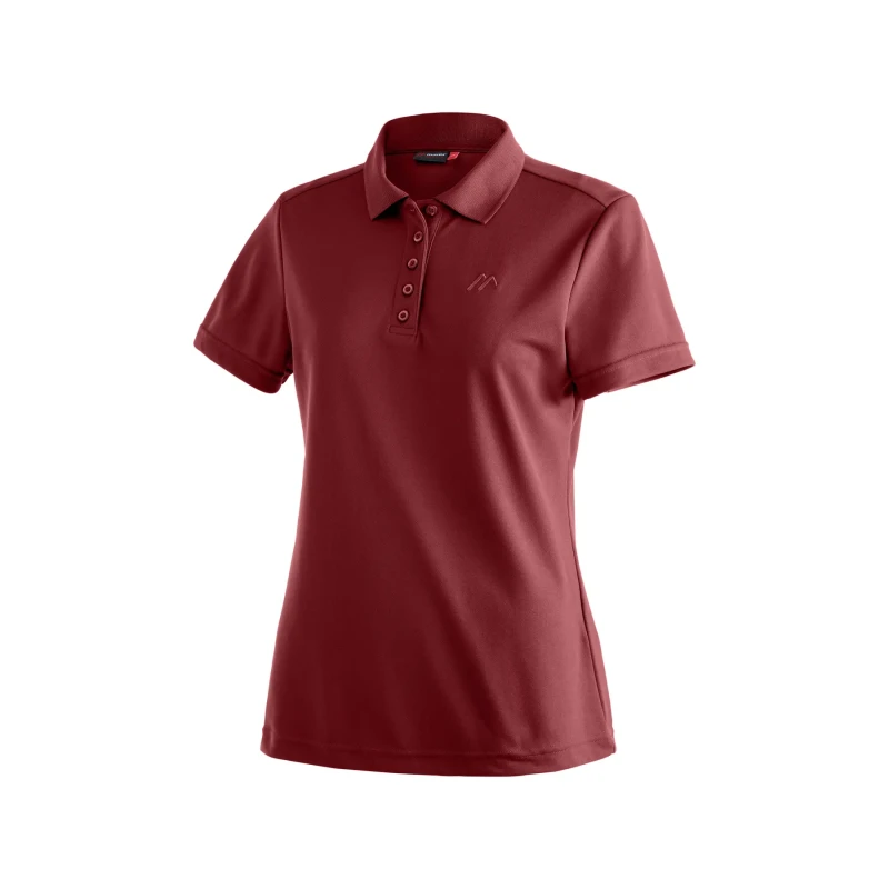 Image of Womens polo shirt Maier Sports Ulrike Rouge Female 56