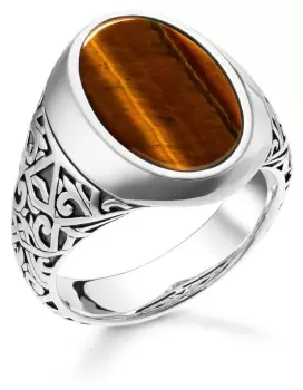 Image of Thomas Sabo TR2242-826-2-58 Rebel At Heart Tiger's Eye Jewellery