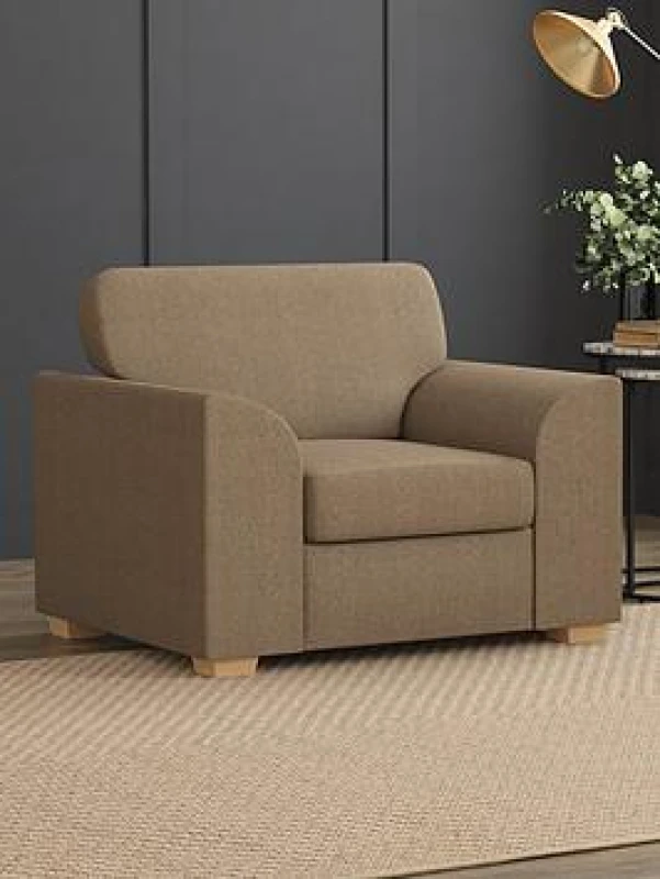 Image of Aspire Modo Armchair, Fixed Back, Venice Olive, Green MO-FB-VN01-1S