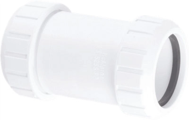 Image of McAlpine S18L 1.25" Surefit Straight Connector White