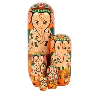 Image of Ganesh Russian Doll