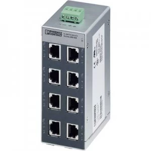 image of Phoenix Contact FL SWITCH SFN 8TX Industrial Ethernet switch