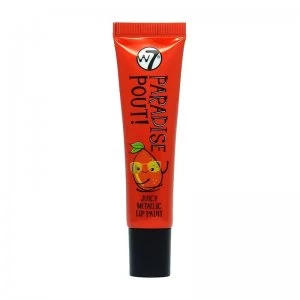 Image of W7 Paradise Pout Juicy Metallic Lip Paint
