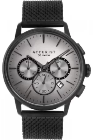 Image of Accurist Mens Chronograph Mesh Bracelet Watch 7317