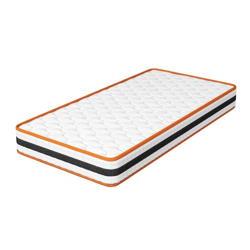 Image of MCC Direct Single Mattress Breathable Memory Foam OEKO-TEX Certified Mattress in White White Unisex Single
