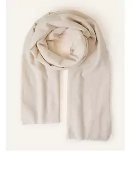 image of Accessorize Grace Supersoft Blanket, Natural, Size One Size, Women