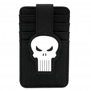 Image of Loungefly Marvel Punisher Skull Card Holder