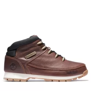 Timberland Euro Sprint Hiker For Men In Dark Brown Full-grain Brown, Size 12.5