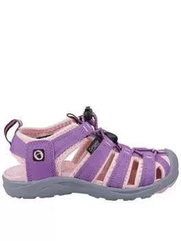 image of Cotswold Marshfield Kids Hiker Sandal, Purple, Size 13 Younger