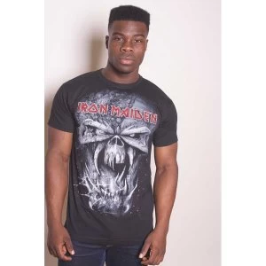 Image of Iron Maiden - Final Frontier Eddie Vintage Unisex X-Large T-Shirt - Black