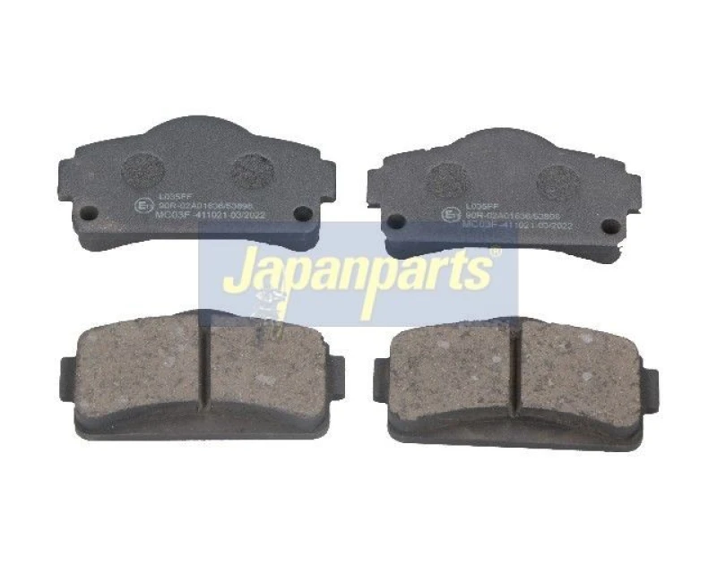 Image of JAPANPARTS Brake pad set JAPANPARTS PA-MC03