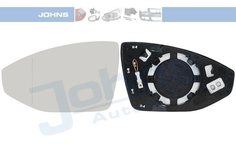 Image of Wing mirror glass JOHNS 13 21 37-82