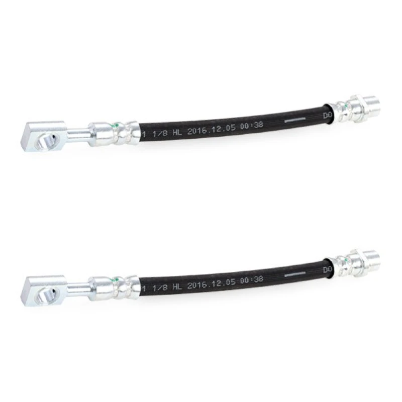 Image of RIDEX 83B0875 Brake Hose Rear Axle both sides, without banjo bolt Brake Hose (83)