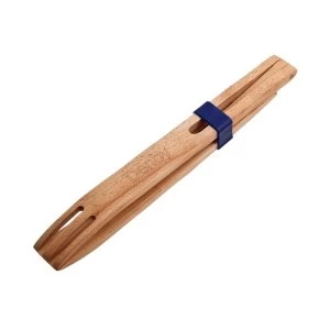 image of Denby Imperial Blue Wooden Tongs