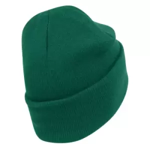 Image of Beechfield Original Organic Cotton Cuffed Beanie (One Size) (Classic Red)