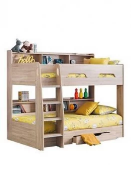 image of Julian Bowen Riley Bunk Bed With Shelves And Storage