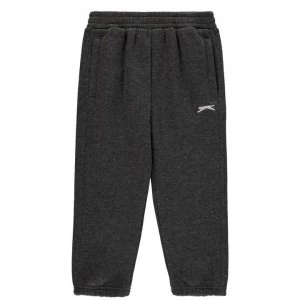 image of Slazenger Closed Hem Fleece Pants Infant Boys - Charcoal Marl