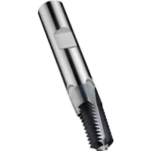 image of Thread Milling Cutter, Alcrona Pro, Npt, Spiral Flute 10 , Din 6535 Hb 1/2" 3/4" x 14