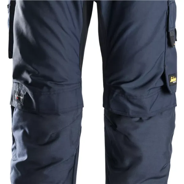 image of Snickers AllroundWork Work Trousers - Navy/Navy - 100