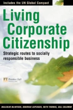 Image of Living Corporate Citizenship by Malcolm Mcintosh Hardback