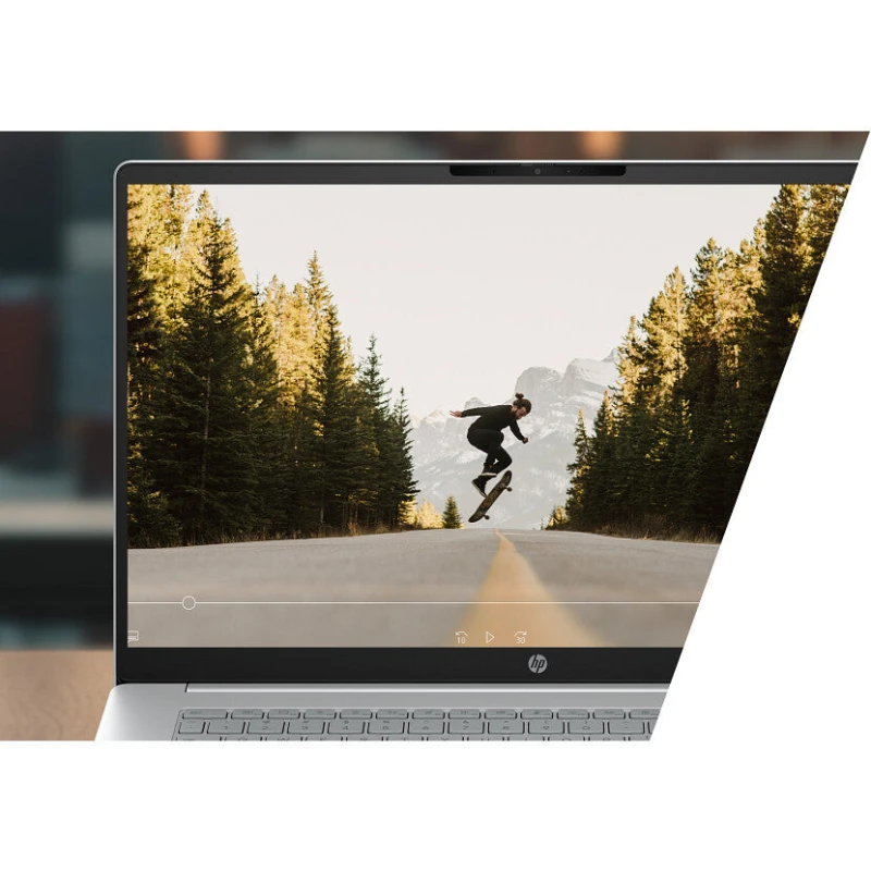Image of HP OmniBook 3 Laptop 17-dk0003nax Intel Core 7 150U 43.9cm (17.3") HD+ 16GB DDR5-SDRAM 1TB SSD WiFi 6 (802.11ax) FreeDOS Grey, Silver D7VS6EA