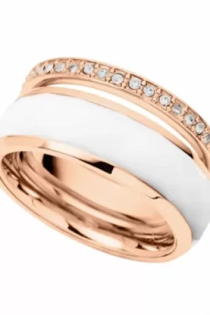 Image of Fossil Jewellery Ring Size L.5 JEWEL JF01123791504