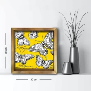 Image of 3030AHS-055 Multicolor Decorative Framed MDF Painting