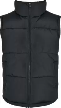 image of Urban Classics Block Puffer Vest Vest Black black