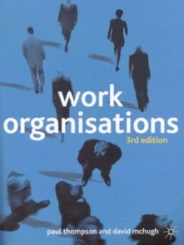 Image of Work Organisations Paperback