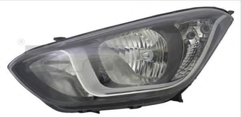 Image of TYC 20-14440-05-2 Headlights H7/H7, with electric motor, Left Headlight (259)