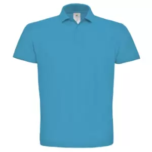 Image of B&C ID.001 Mens Short Sleeve Polo Shirt (2XL) (Atoll)