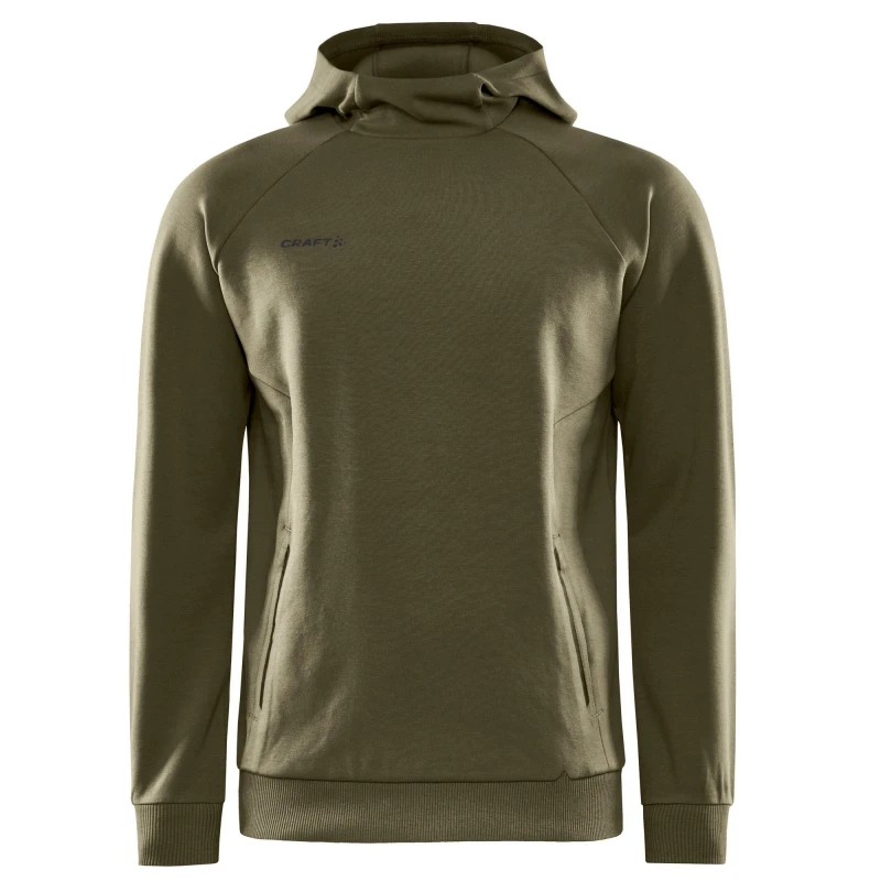 Image of Craft CRAFT Men Core Soul Sweatshirt in Dark Brown Size: Small Dark Brown S Male 5063377065886
