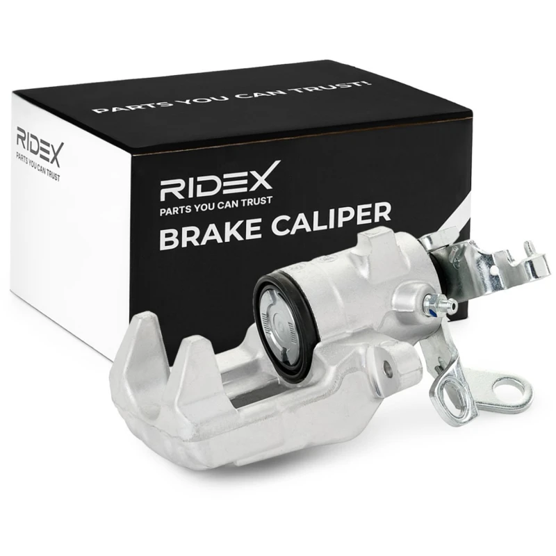 Image of RIDEX 78B0031 Brake caliper Rear Axle, without holder Aluminium Brake Caliper (78)