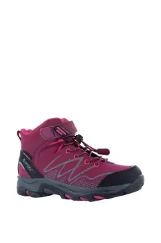 Image of Hi Tec Blackout Mid Boots Female Dark Rose/Fuchsia UK Size 12