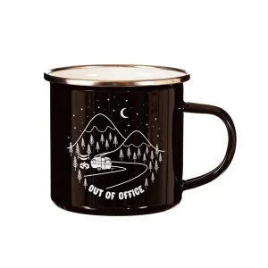 image of Sass & Belle Out of Office Enamel Mug