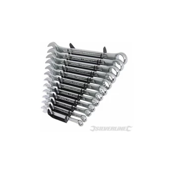 Image of Silverline Combination Spanner Set 12pce 8 - 19mm SP1236