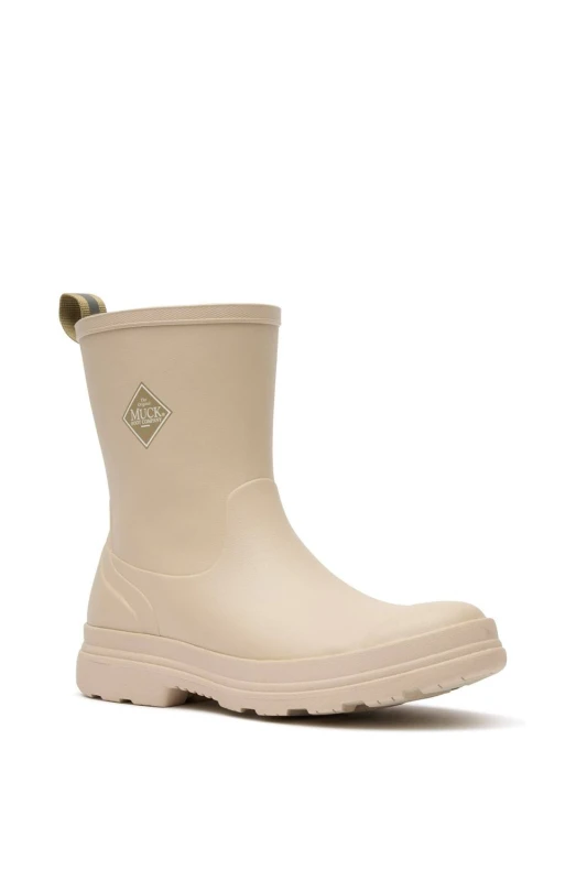 Image of Muck Boots Womens Rainscape Mid Boot in Beige Size: 5 Beige Female 5