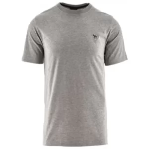 Image of Paul Smith Grey Regular Short Sleeve Zebra T Shirt