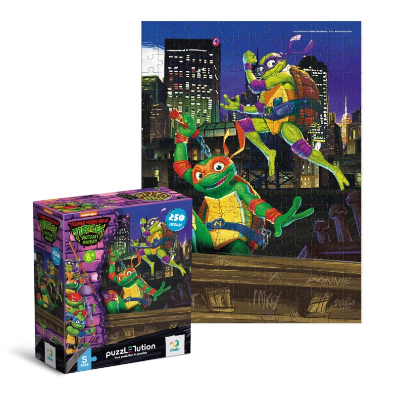 Image of DODO TMNT Puzzle - Donatello and Michelangelo Multi